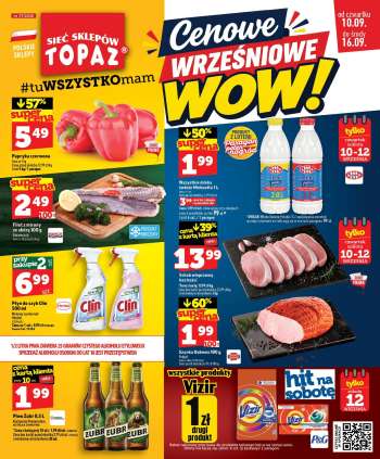Gazetka Topaz - 10.09.2026 - 16.09.2026.