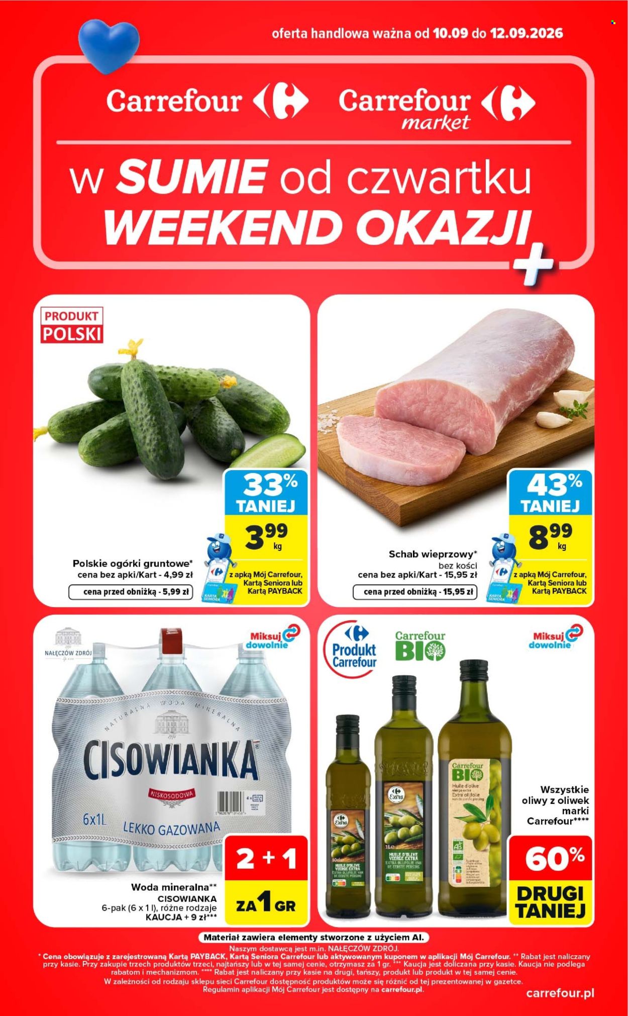 Gazetka Carrefour - 10.09.2026 - 12.09.2026. Strona 1