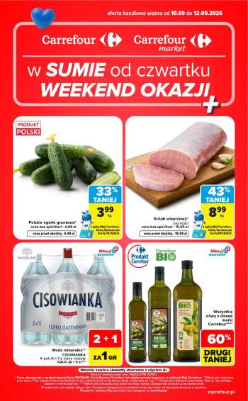Gazetka Carrefour - 10.09.2026 - 12.09.2026.
