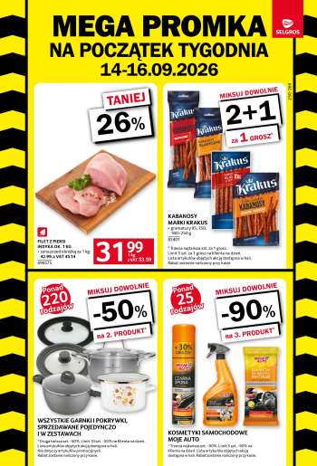 Gazetka Selgros - 14.09.2026 - 23.09.2026.