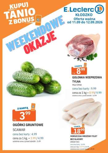 Gazetka E.Leclerc - 11.09.2026 - 12.09.2026.