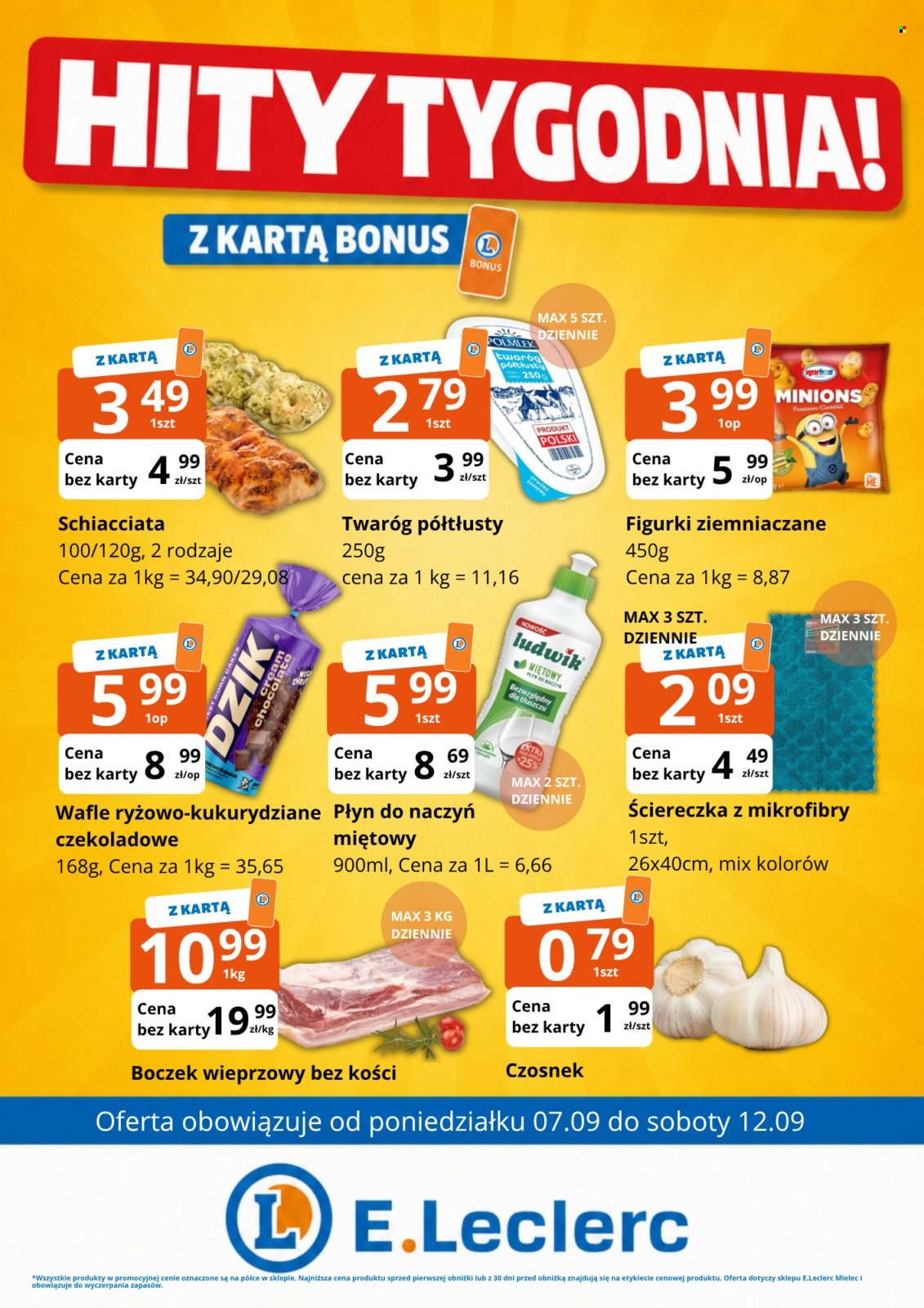 Gazetka E.Leclerc - 7.09.2026 - 12.09.2026. Strona 1
