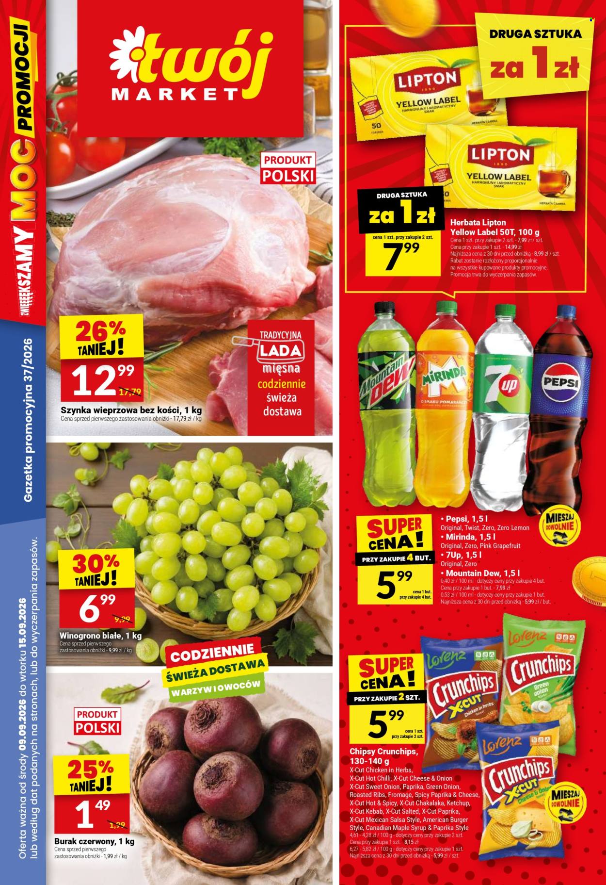 Gazetka Twój Market - 9.09.2026 - 15.09.2026. Strona 1