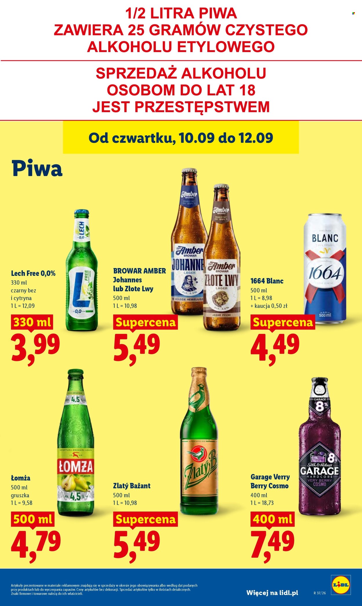 Gazetka Lidl - 10.09.2026 - 12.09.2026. Strona 65