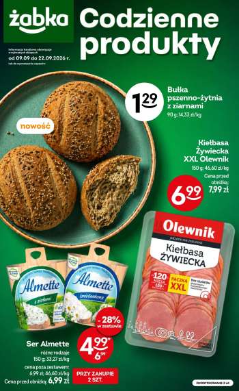 Gazetka Żabka - 9.09.2026 - 22.09.2026.