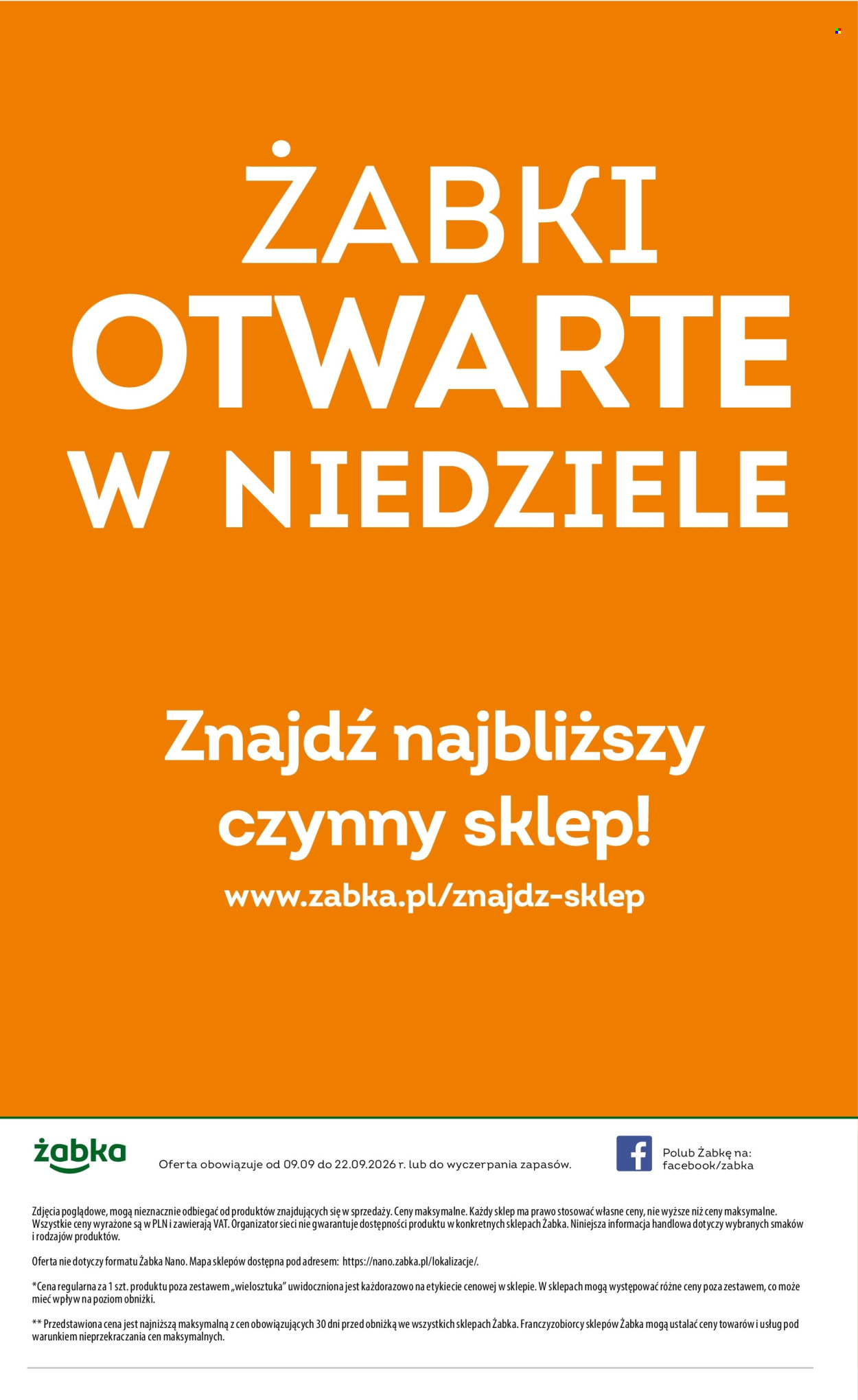 Gazetka Żabka - 9.09.2026 - 22.09.2026. Strona 18