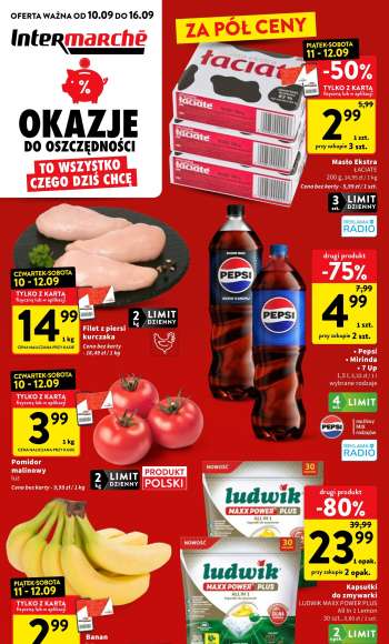 Gazetka Intermarché - 10.09.2026 - 16.09.2026.