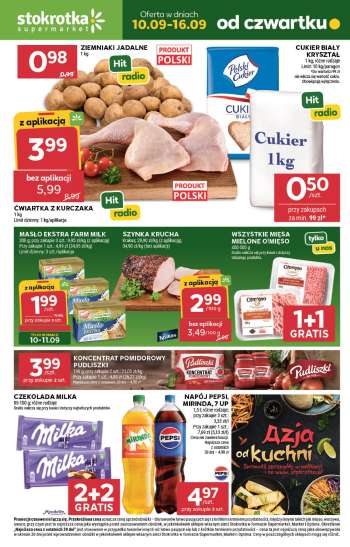 Gazetka Stokrotka Supermarket - 10.09.2026 - 16.09.2026.