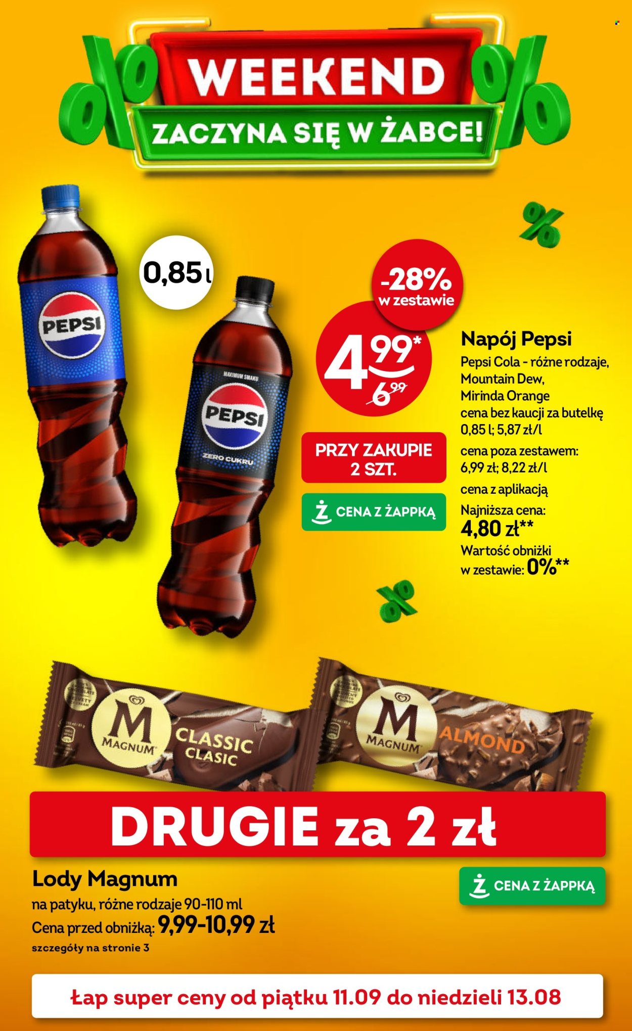 Gazetka Żabka - 11.09.2026 - 13.09.2026. Strona 1