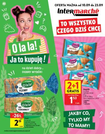 Gazetka Intermarché - 10.09.2026 - 23.09.2026.