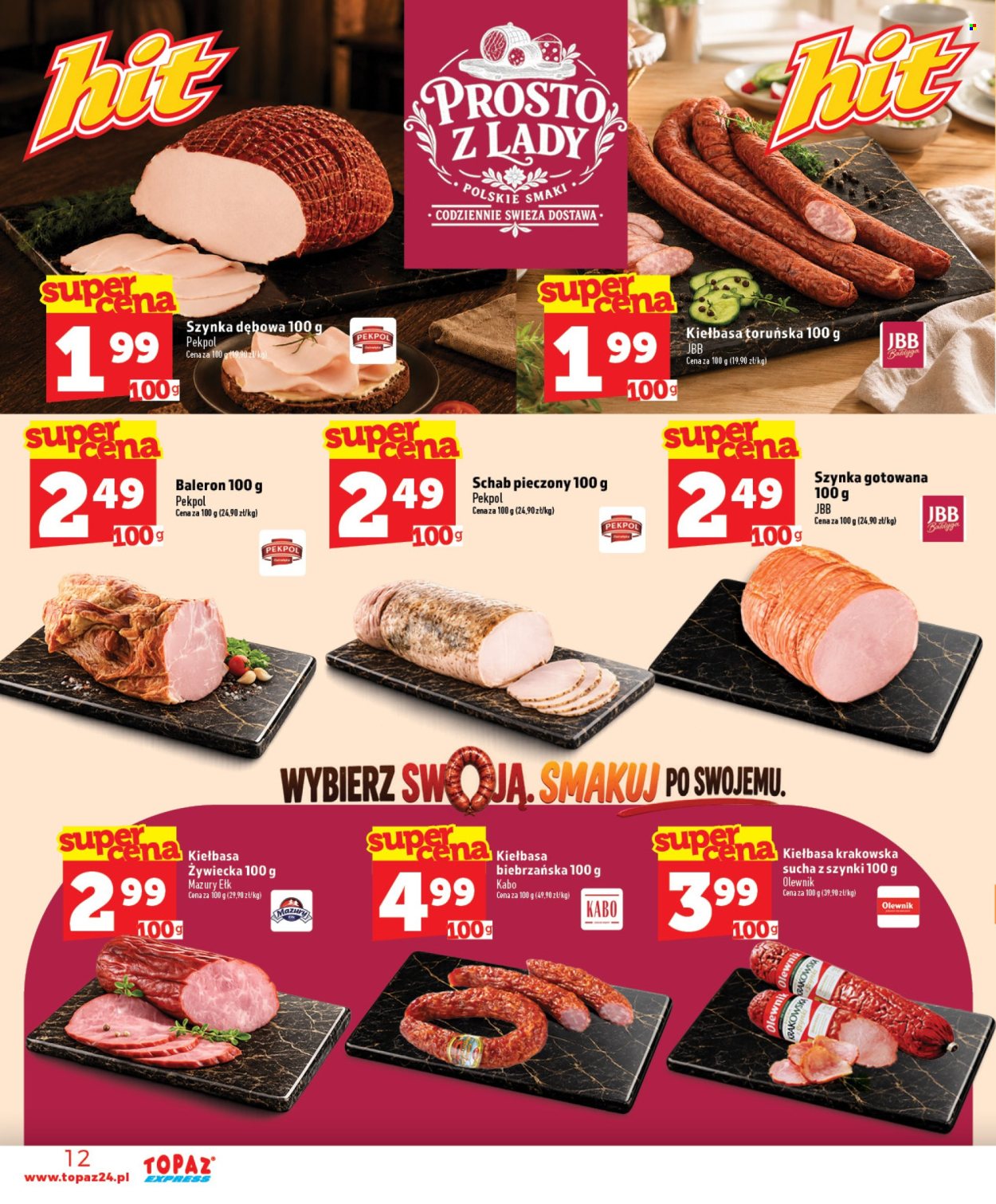 Gazetka Topaz - 10.09.2026 - 16.09.2026. Strona 12