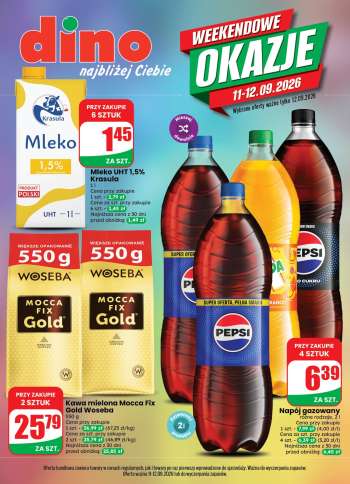 Gazetka Dino - 11.09.2026 - 12.09.2026.