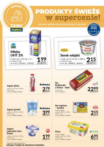 Gazetka Makro - 7.09.2026 - 12.09.2026.
