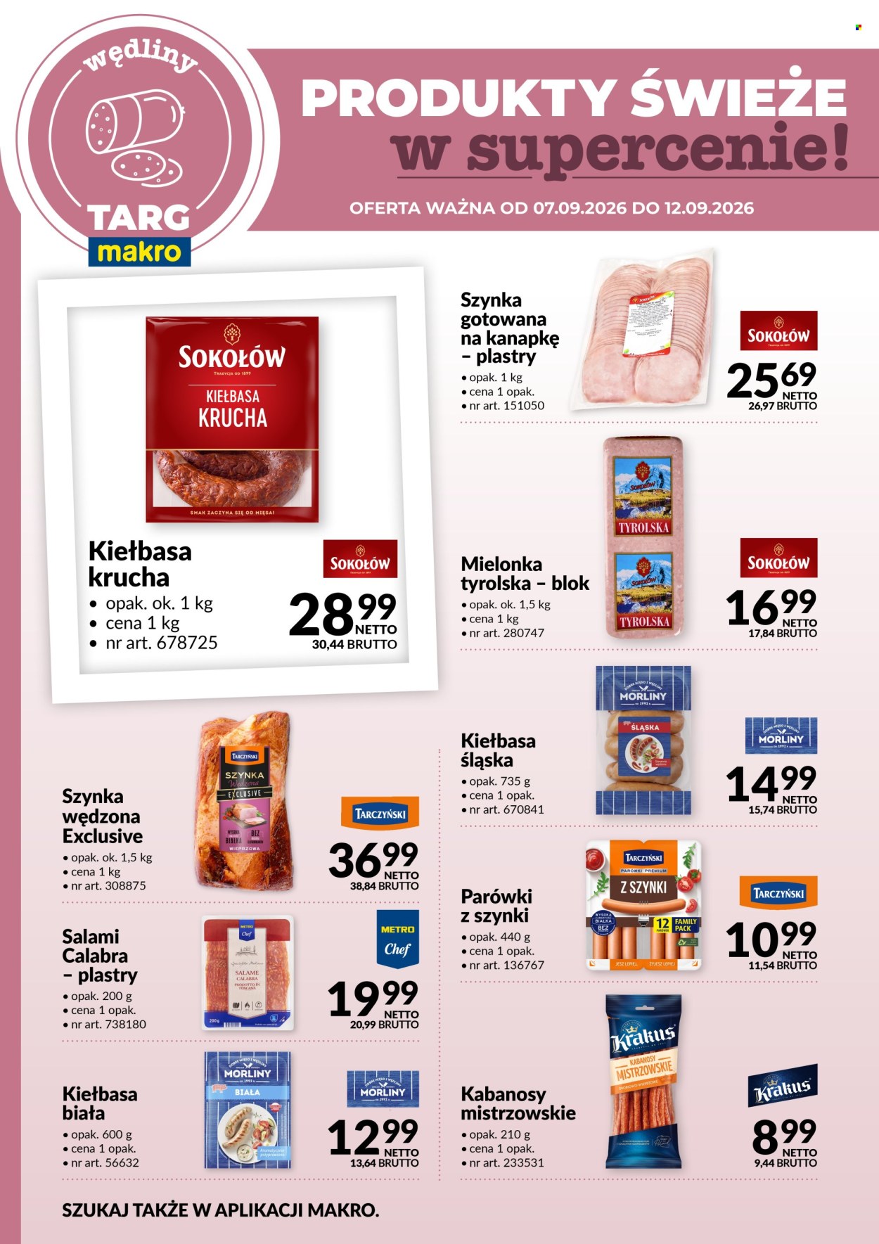 Gazetka Makro - 7.09.2026 - 12.09.2026. Strona 3
