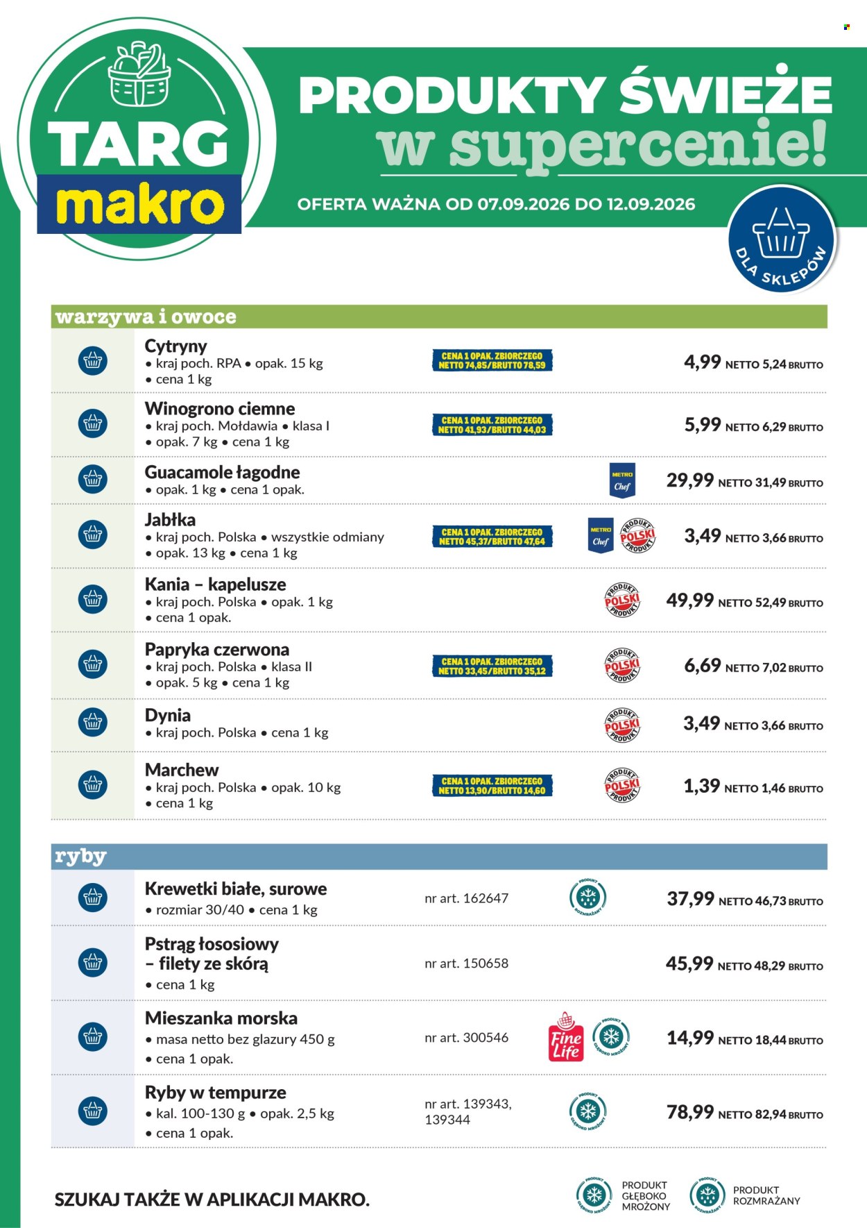 Gazetka Makro - 7.09.2026 - 12.09.2026. Strona 6