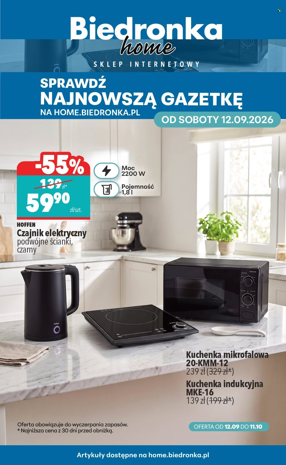 Gazetka Biedronka - 12.09.2026 - 28.09.2026. Strona 1