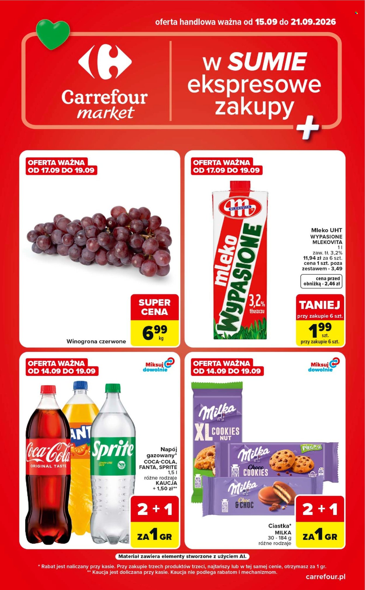 Gazetka Carrefour Market - 15.09.2026 - 21.09.2026. Strona 1