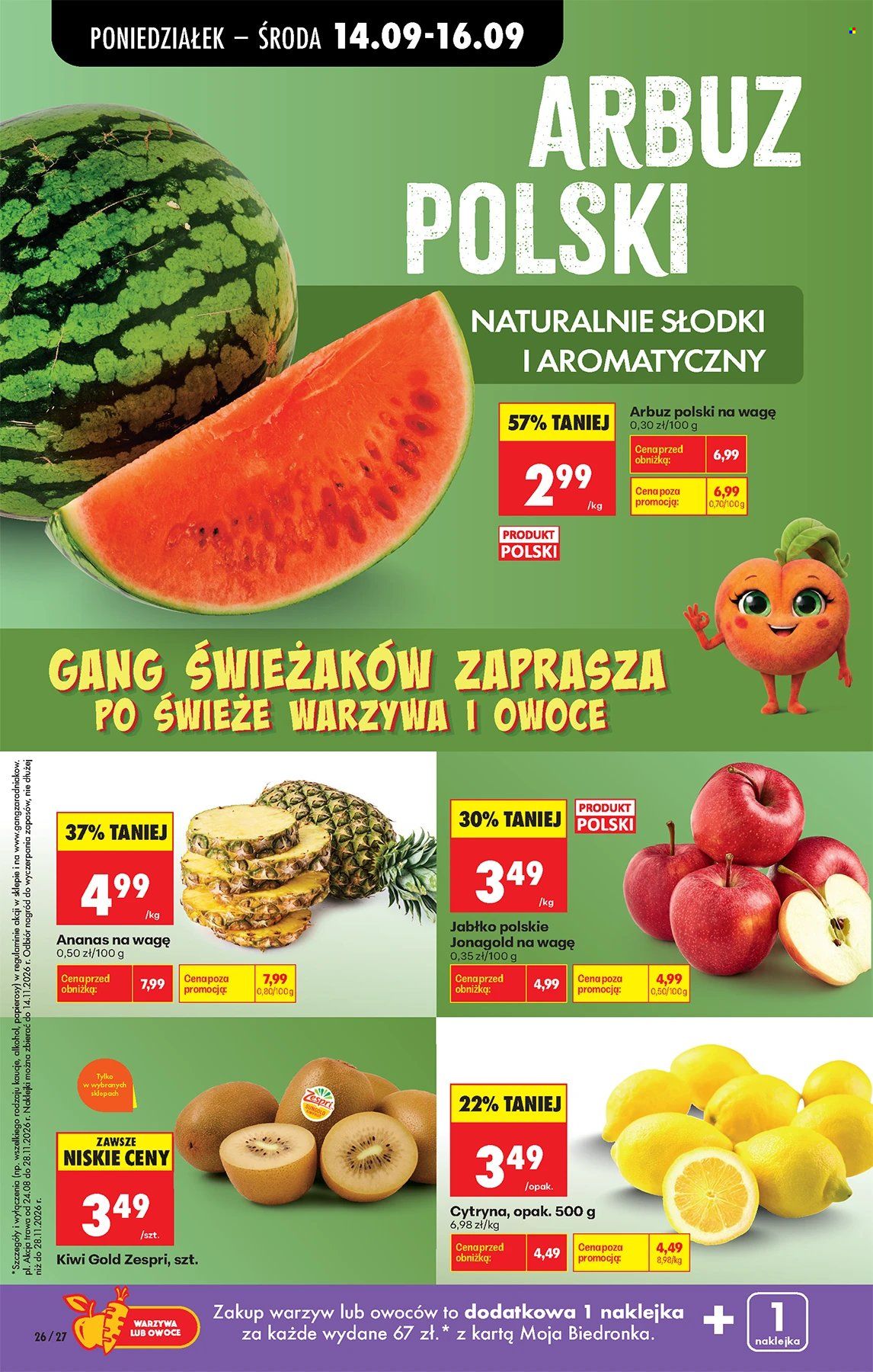 Gazetka Biedronka - 14.09.2026 - 19.09.2026. Strona 26