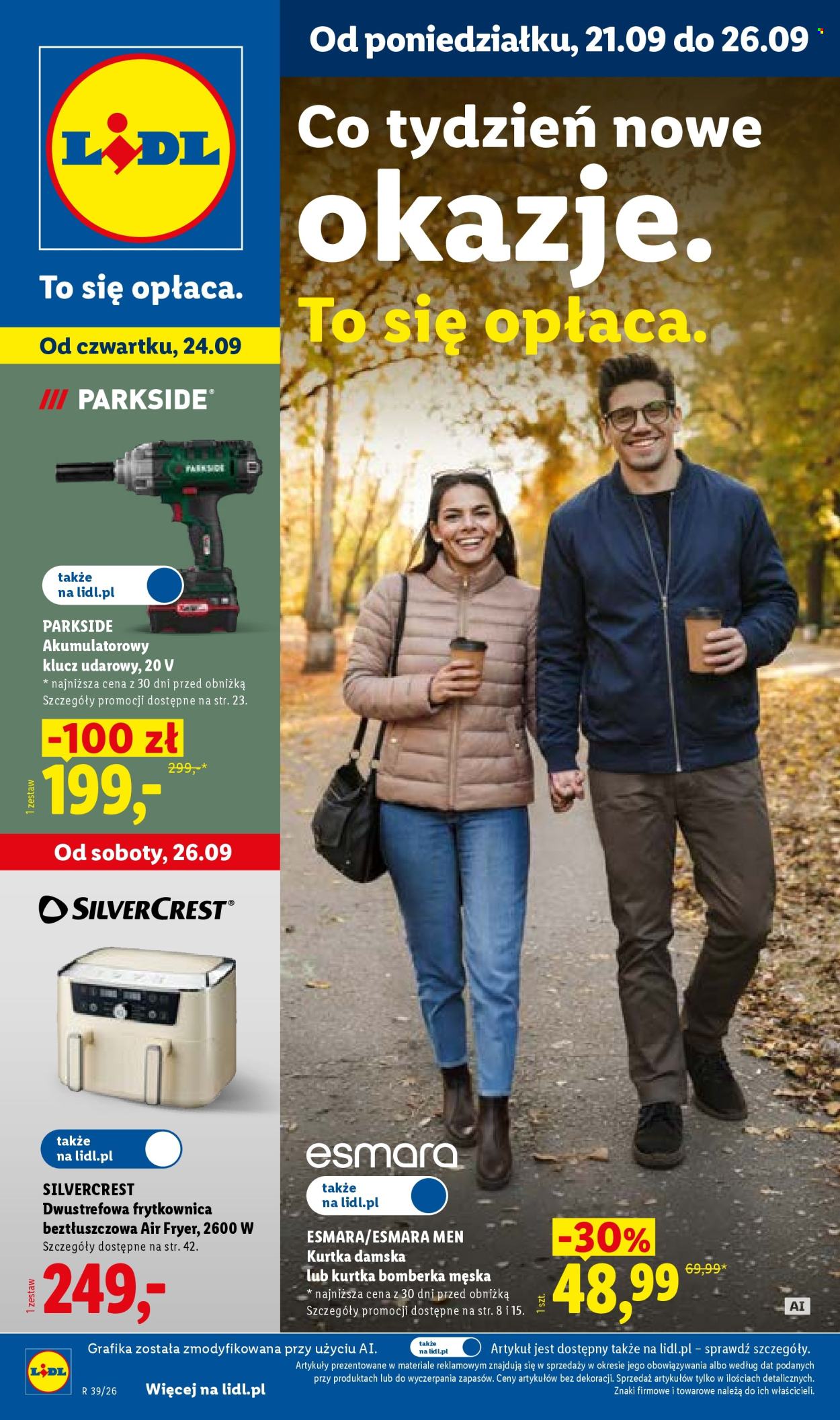 Gazetka Lidl - 21.09.2026 - 26.09.2026. Strona 1