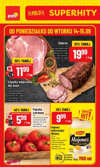 Gazetka Polomarket - 14.09.2026 - 15.09.2026.
