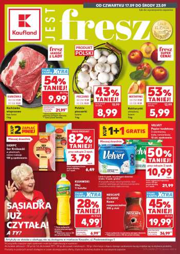 Gazetka Kaufland - 17.09.2026 - 23.09.2026.