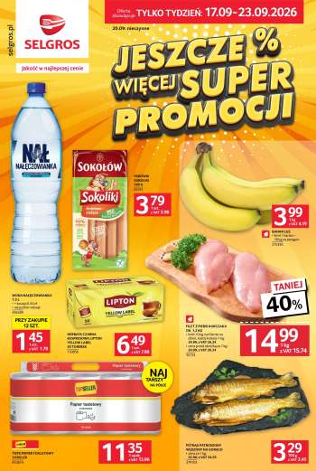 Gazetka Selgros - 17.09.2026 - 23.09.2026.