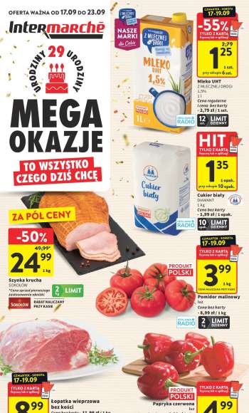 Gazetka Intermarché - 17.09.2026 - 23.09.2026.
