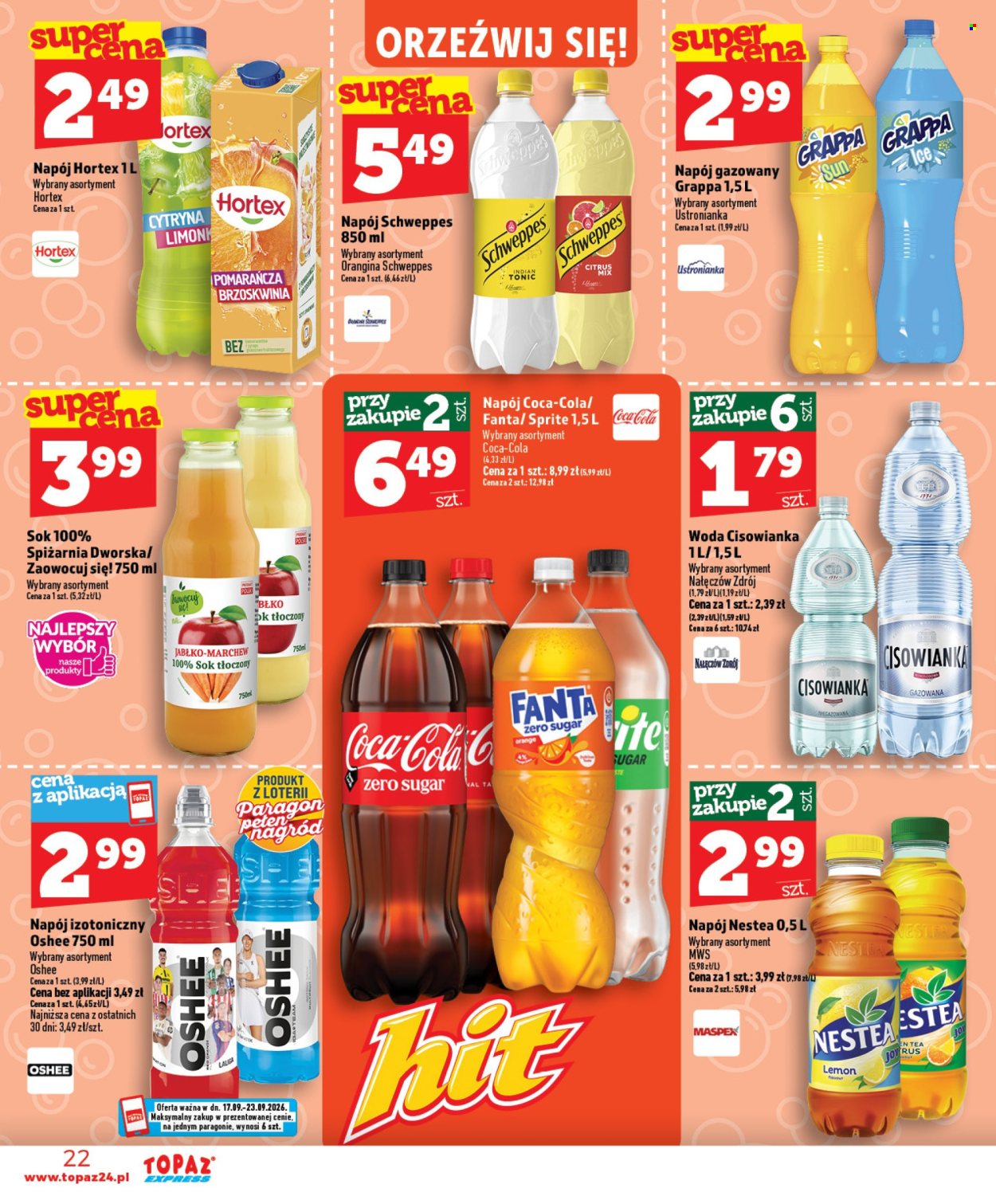 Gazetka Topaz - 17.09.2026 - 23.09.2026. Strona 22