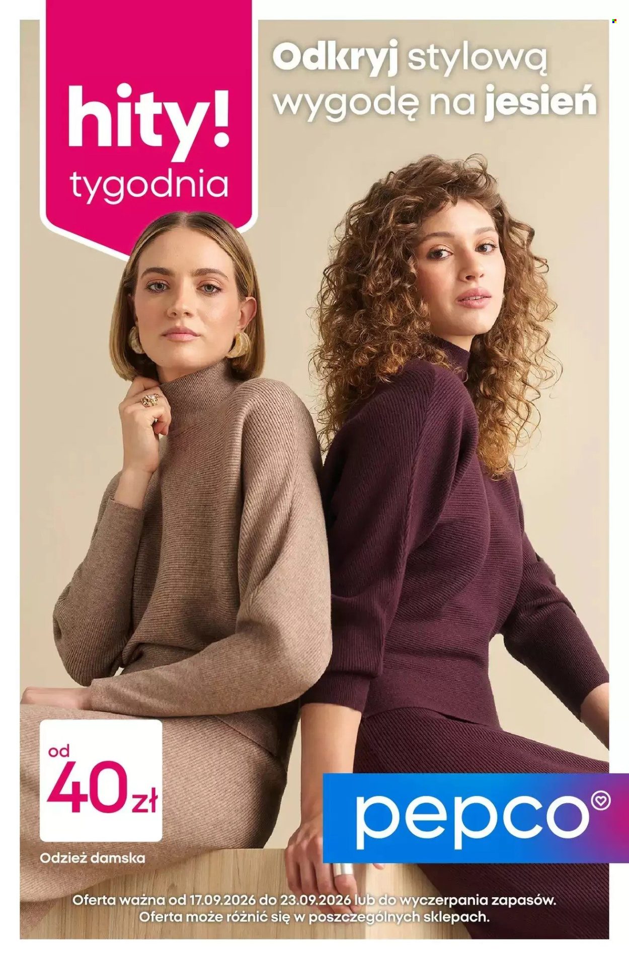 Gazetka Pepco - 17.09.2026 - 23.09.2026. Strona 1