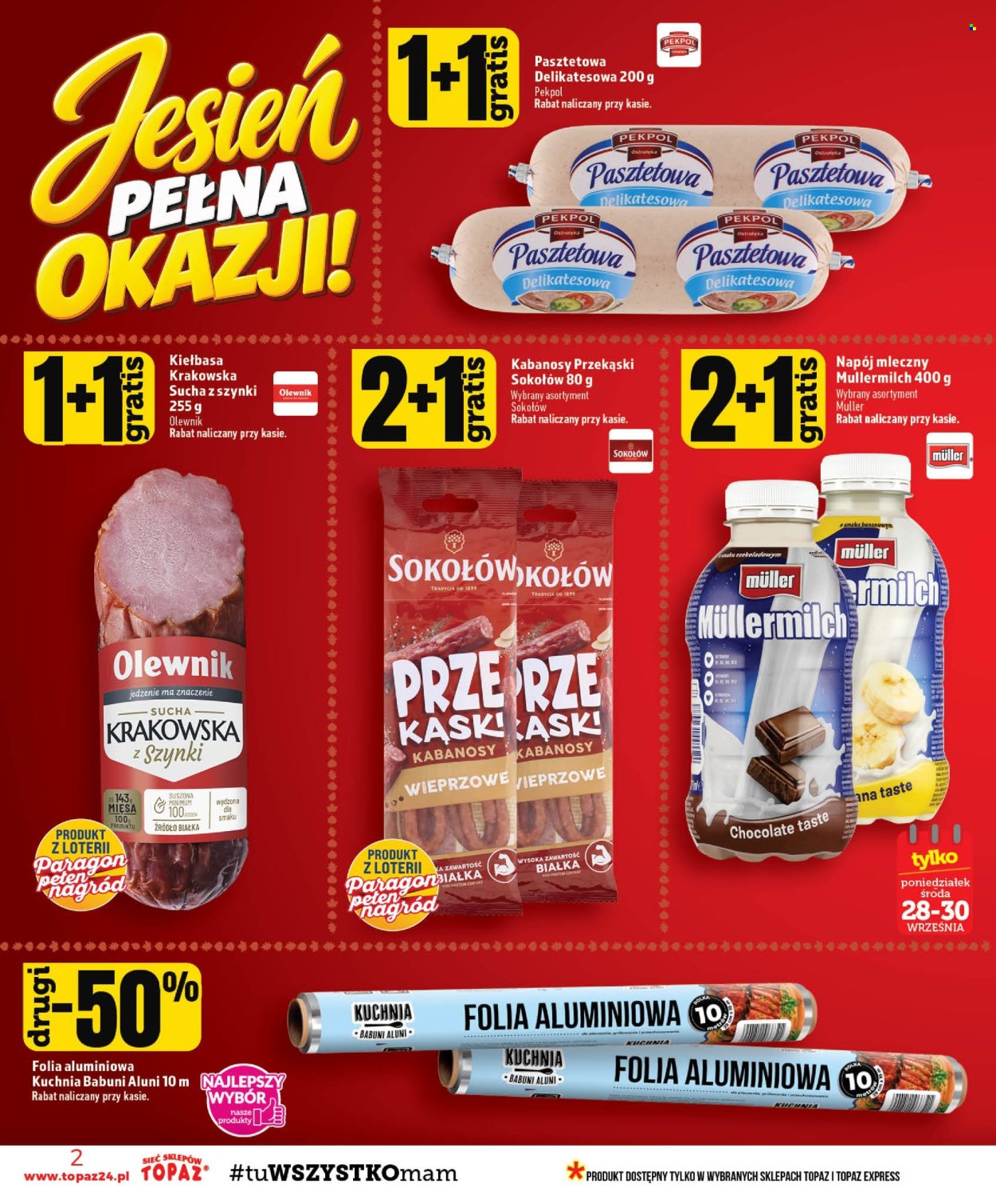 Gazetka Topaz - 24.09.2026 - 30.09.2026. Strona 2
