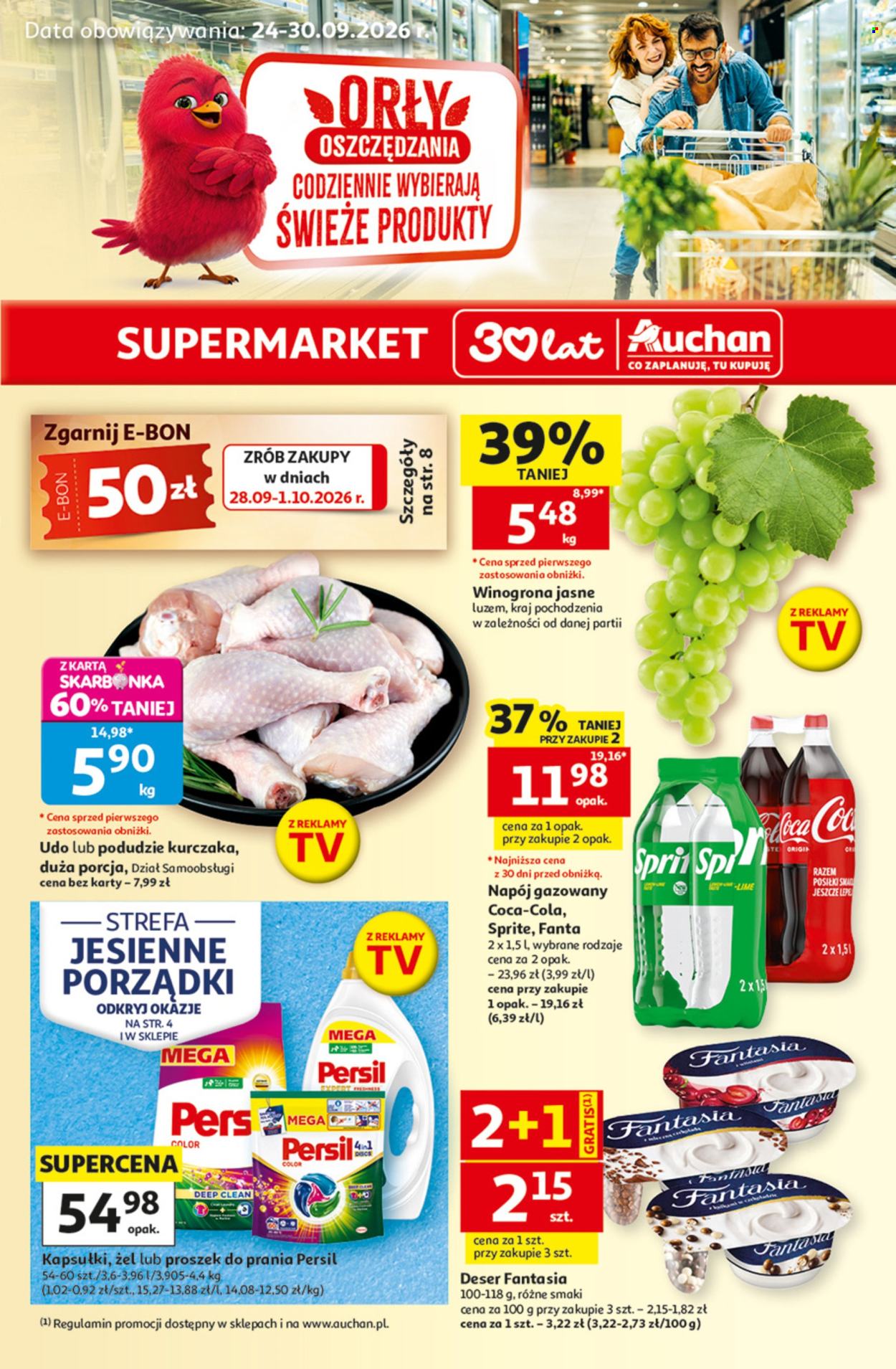 Gazetka Auchan - 24.09.2026 - 30.09.2026. Strona 1
