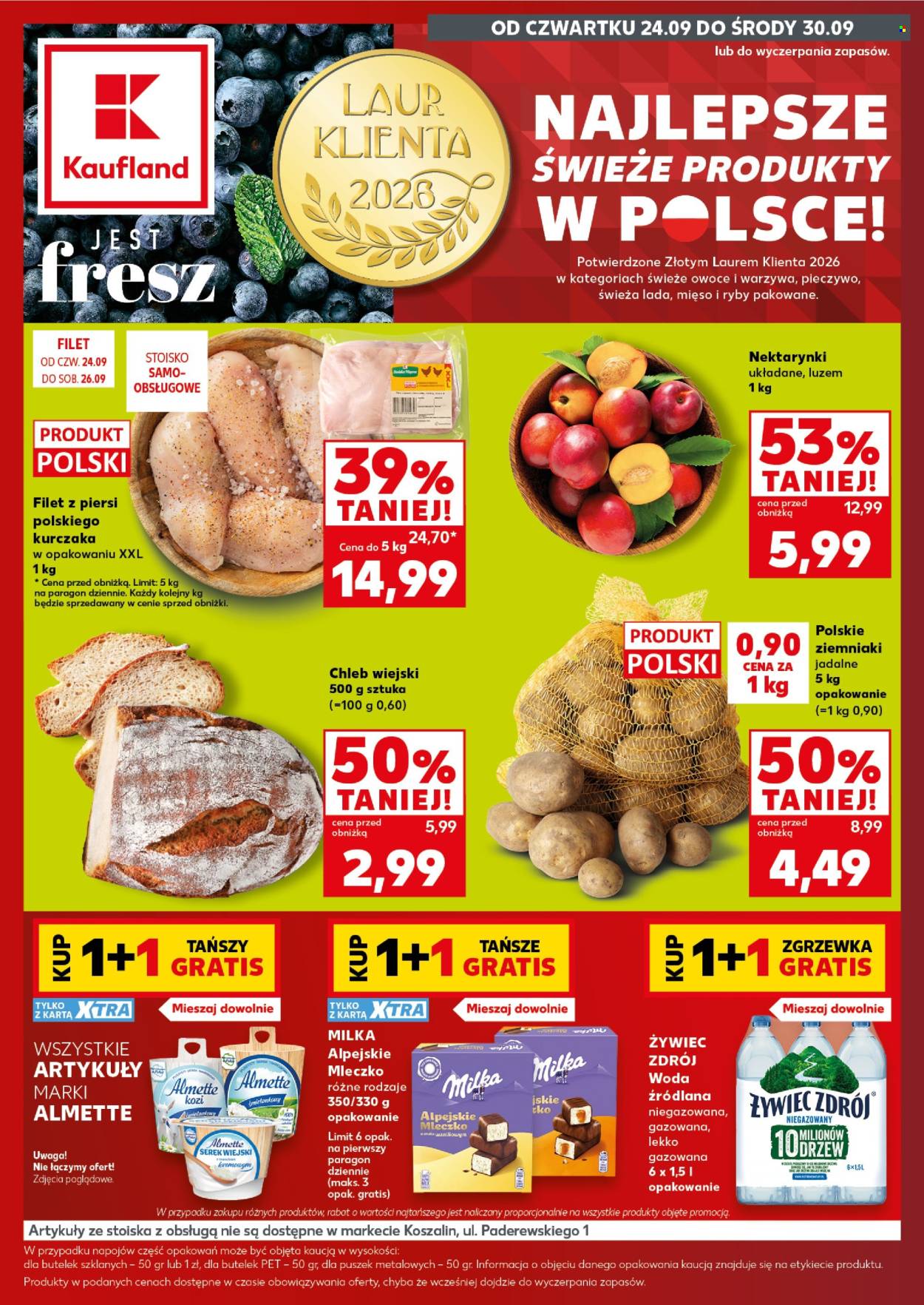 Gazetka Kaufland - 24.09.2026 - 30.09.2026. Strona 1