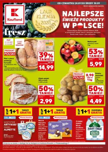 Gazetka Kaufland - 24.09.2026 - 30.09.2026.