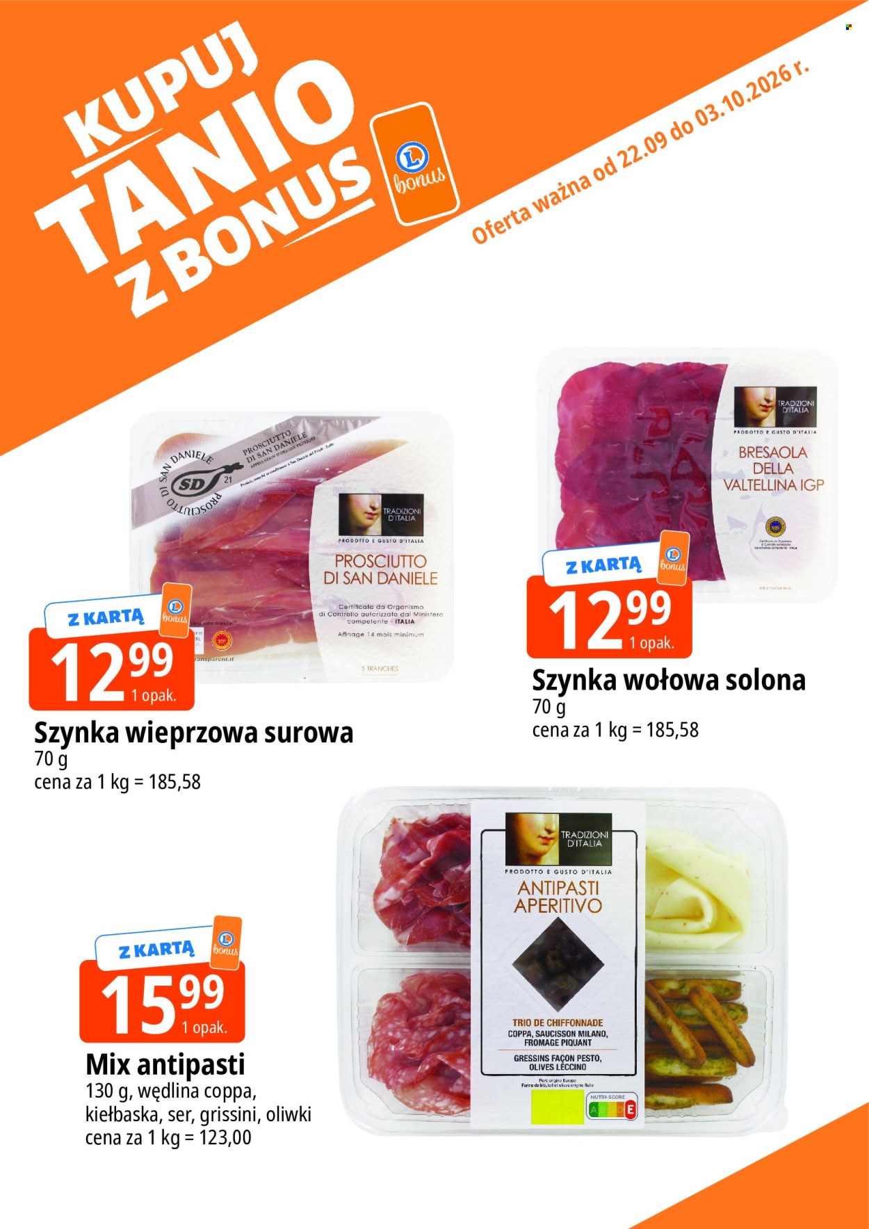 Gazetka E.Leclerc - 22.09.2026 - 3.10.2026. Strona 1