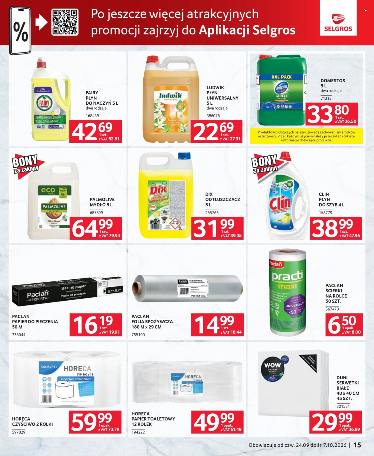 Gazetka Selgros - 24.09.2026 - 7.10.2026. Strona 15