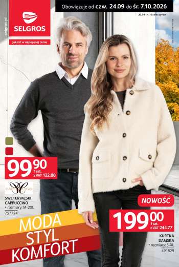 Gazetka Selgros - 24.09.2026 - 7.10.2026.