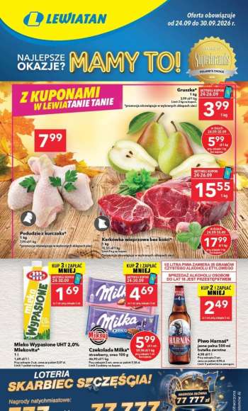 Gazetka Lewiatan - 24.09.2026 - 30.09.2026.