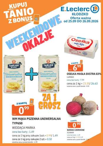 Gazetka E.Leclerc - 25.09.2026 - 26.09.2026.