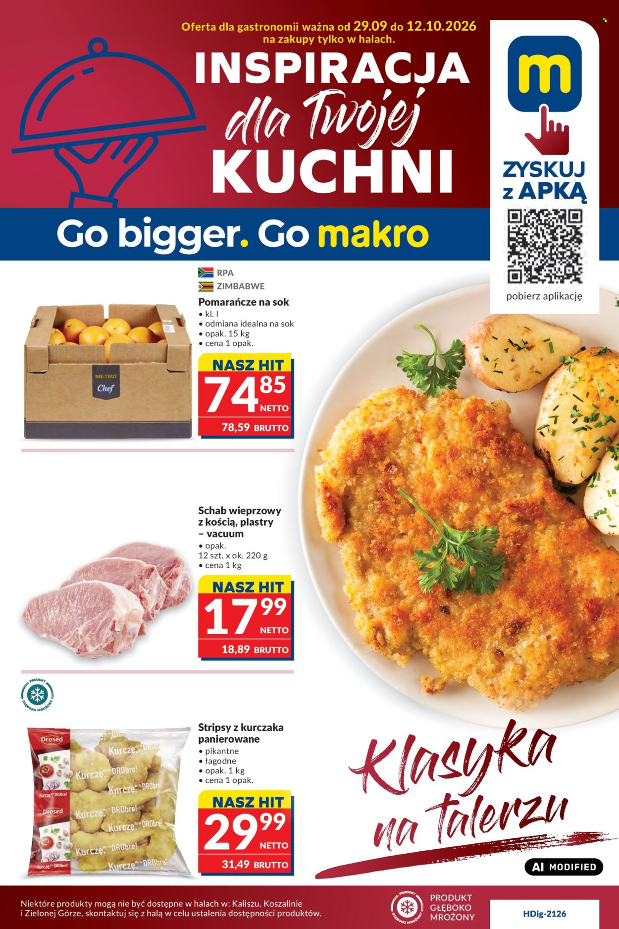 Gazetka Makro - 29.09.2026 - 12.10.2026. Strona 1