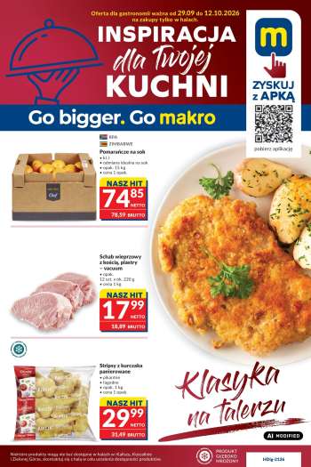 Gazetka Makro - 29.09.2026 - 12.10.2026.
