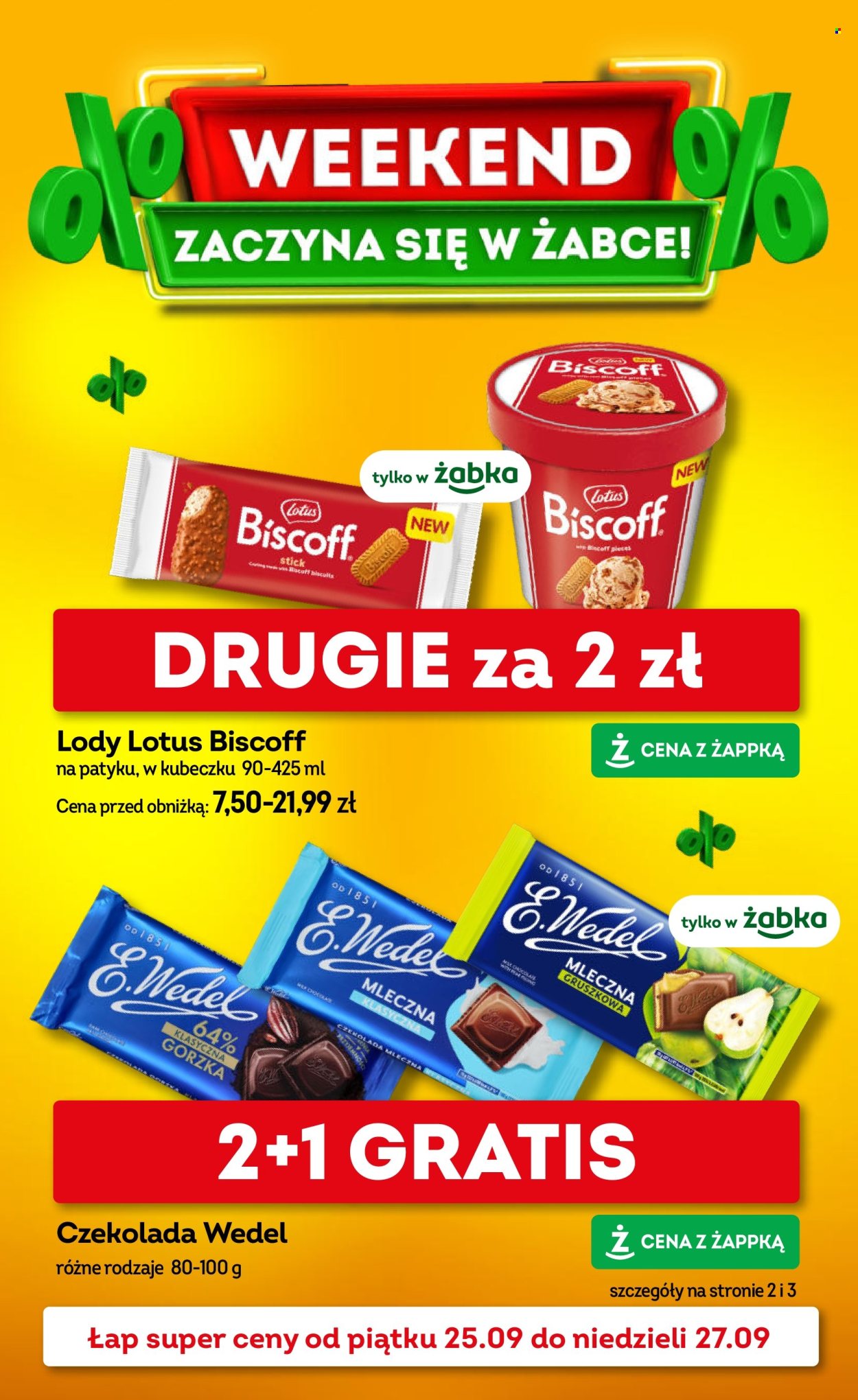 Gazetka Żabka - 25.09.2026 - 27.09.2026. Strona 1
