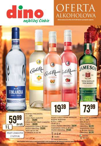 Gazetka Dino - 25.09.2026 - 26.09.2026.