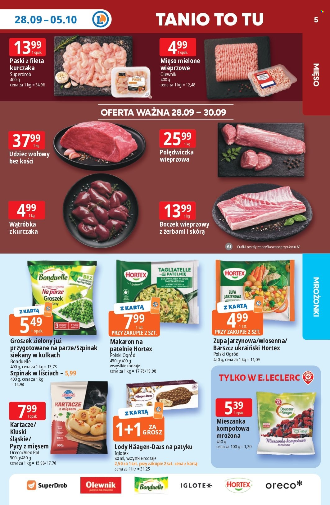 Gazetka E.Leclerc - 28.09.2026 - 5.10.2026. Strona 5