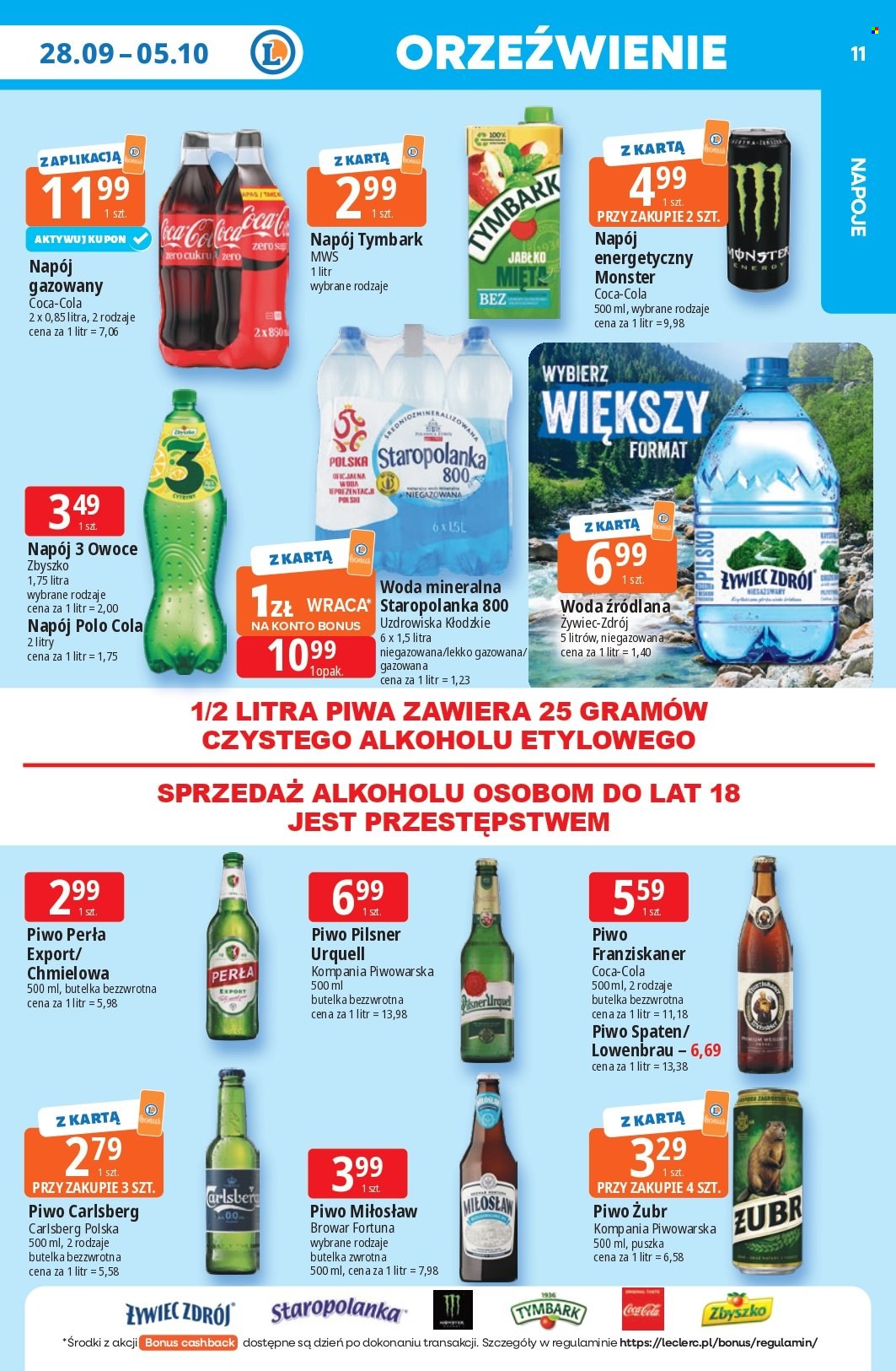 Gazetka E.Leclerc - 28.09.2026 - 5.10.2026. Strona 11