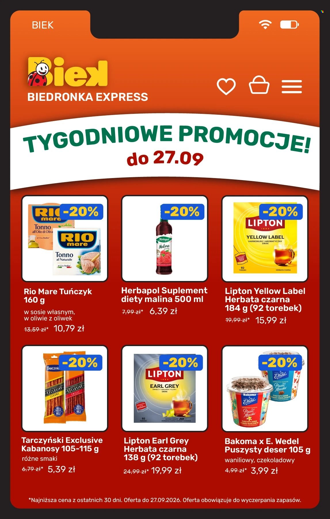 Gazetka Biedronka - 25.09.2026 - 27.09.2026. Strona 11