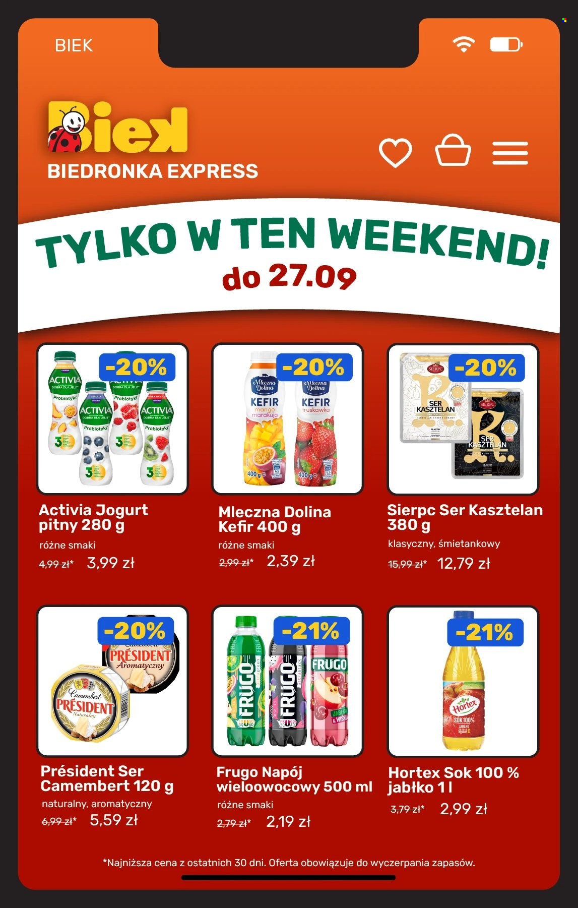 Gazetka Biedronka - 25.09.2026 - 27.09.2026. Strona 19