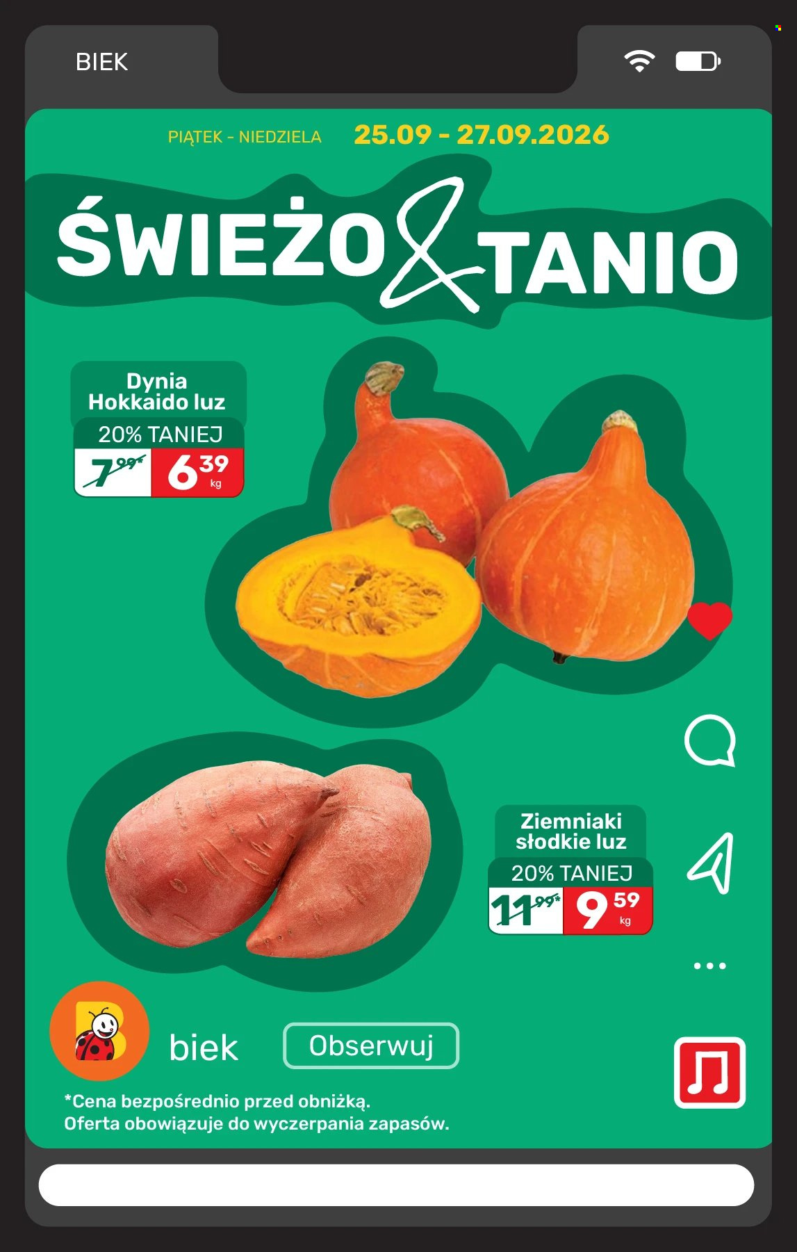Gazetka Biedronka - 25.09.2026 - 27.09.2026. Strona 21