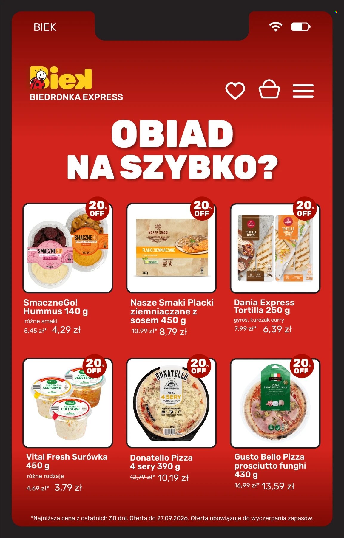 Gazetka Biedronka - 25.09.2026 - 27.09.2026. Strona 26