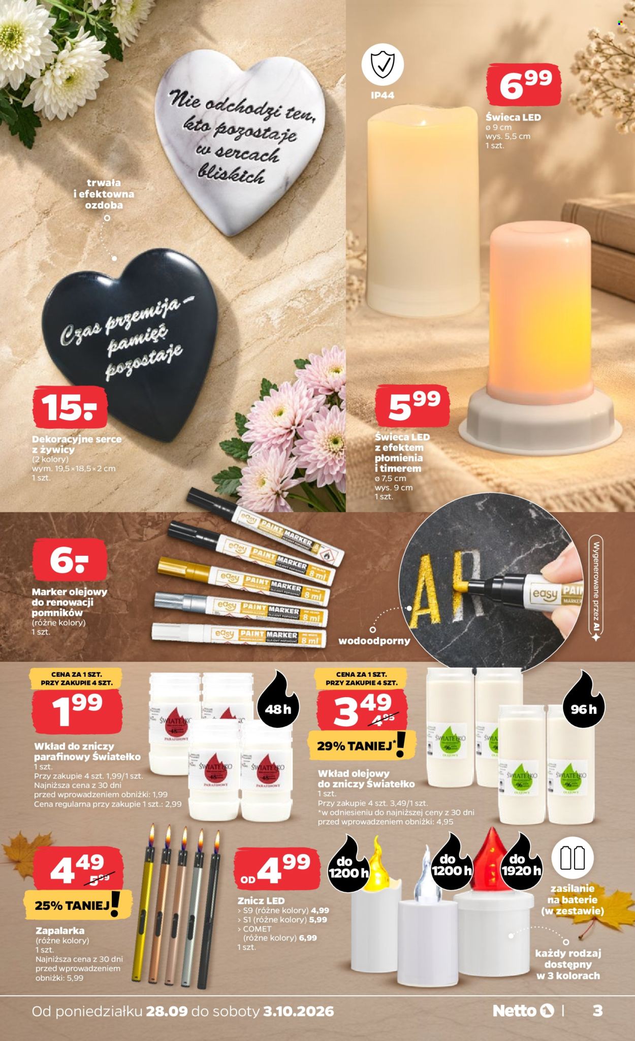 Gazetka Netto - 28.09.2026 - 3.10.2026. Strona 3