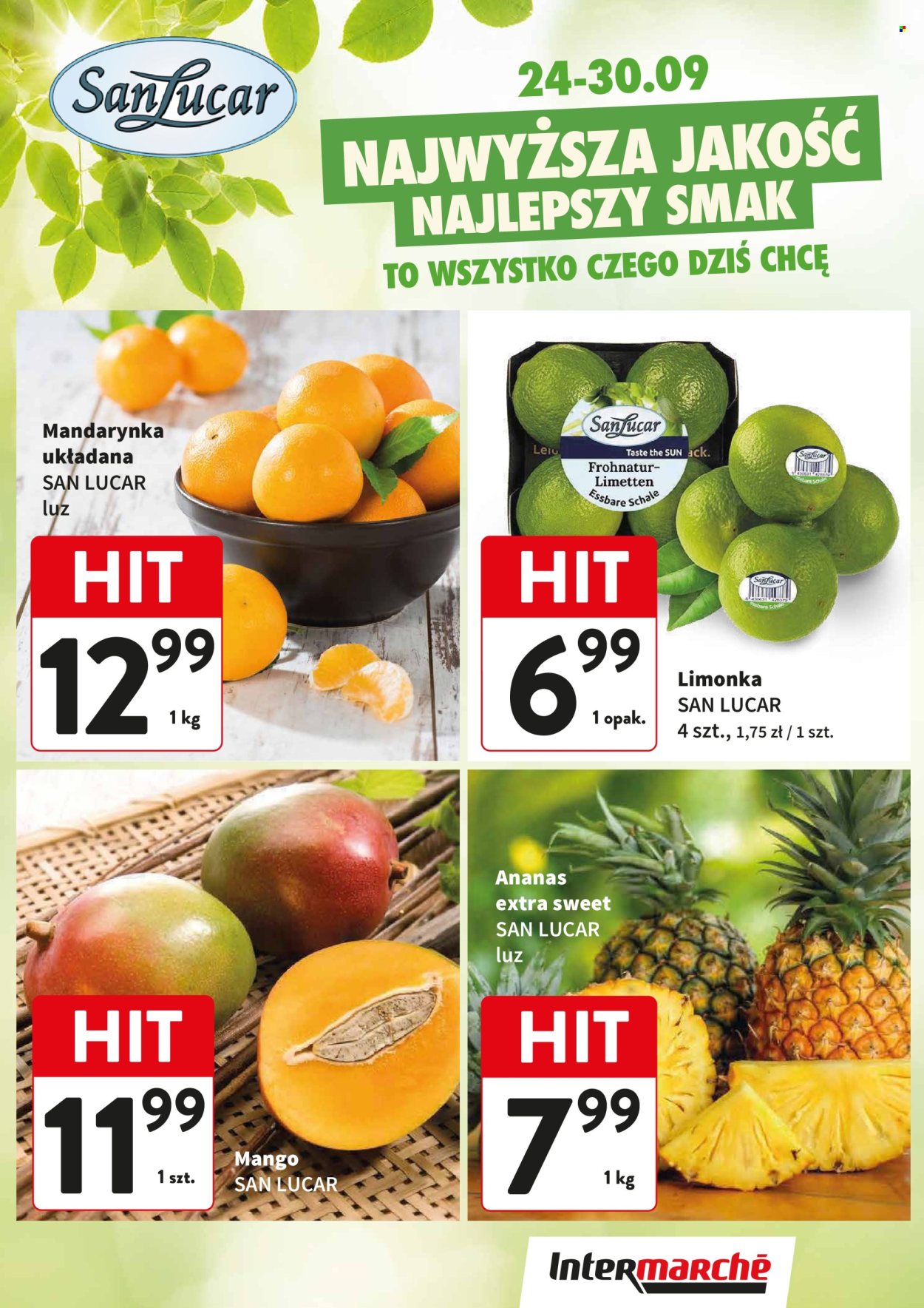 Gazetka Intermarché - 24.09.2026 - 30.09.2026. Strona 1